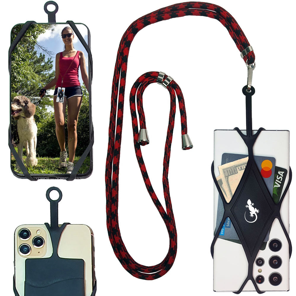 Crossbody Lanyard - Cell Phone Lanyard & DIAMOND SICLICONE - Phone lanyards for Around The Neck