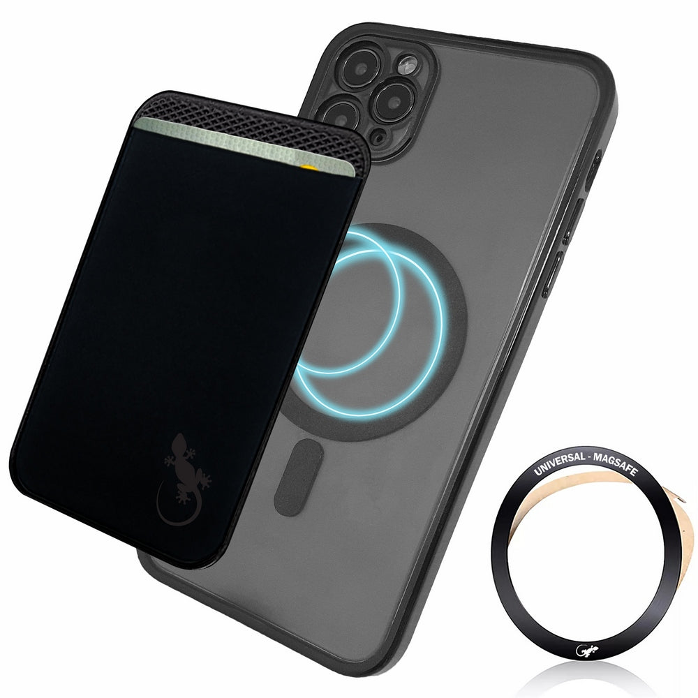 Magnetic Phone Wallet - LYCRA SINGLE POCKET - Magsafe Compatible