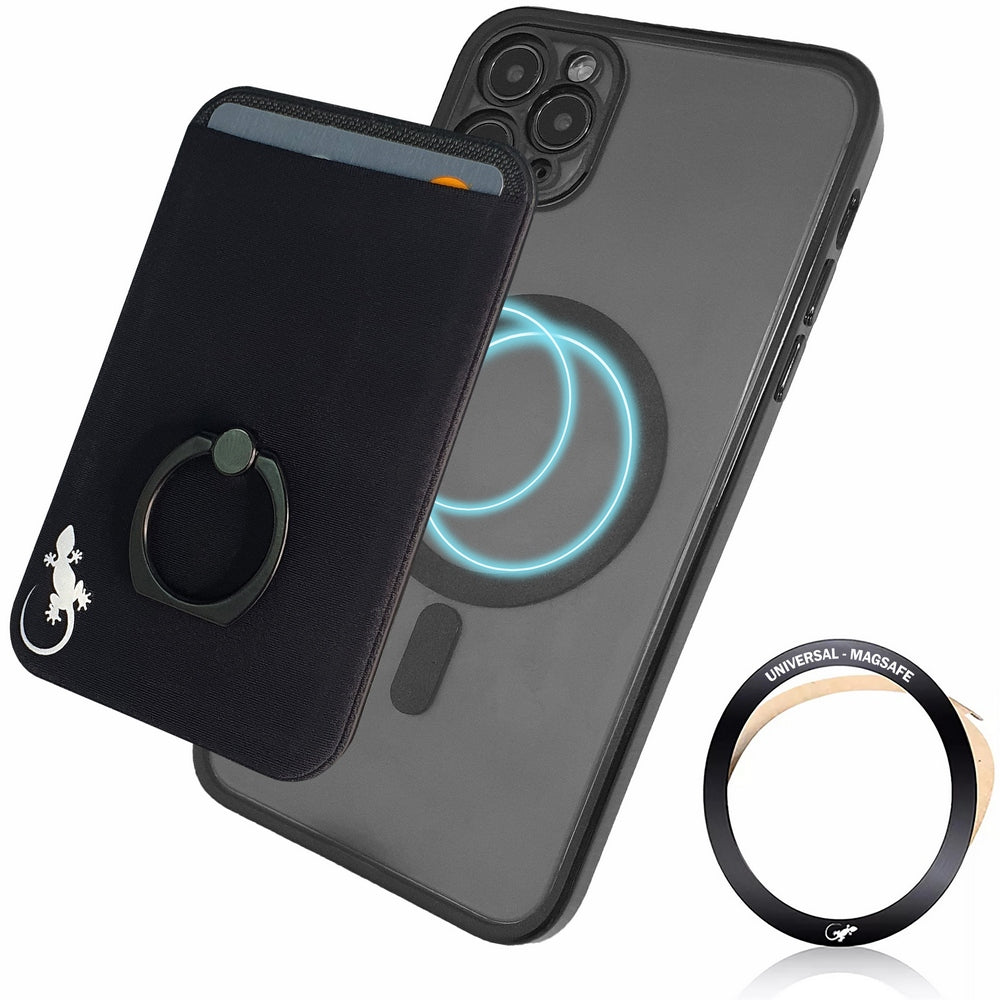 Magnetic Phone Wallet - LYCRA RING WALLET - Magsafe Compatible