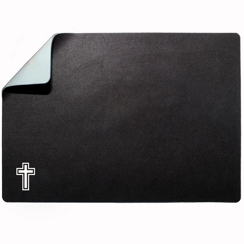 Adhesive Mouse Pad - Sticks to Any Surface - Resitck with Gentle Adhsive