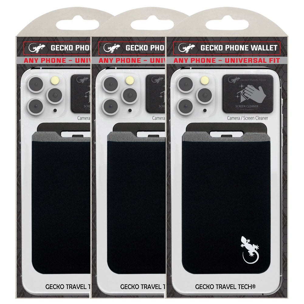 VALUE PACK - Stick On Phone Wallet - 3 PACKS