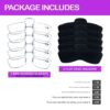 package includes 5 mini readers cheater glasses focal 1.0 1.5 2.0 2.5 3.0 with protective silicone cases