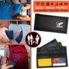 faraday bag rfid blocking signal blocker - BLACK - TRAVEL data theft data pickpocketting black signal blocking bag RFID blocking faraday case dark bag for phone data protectoin data theft black case