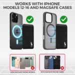 compatible with iphone easily removable from back of phone card holder wallet Magnetic phone wallet magsafe wallet