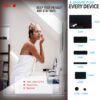 product dimmensions for webcam covers multiple sizes that cover any shape webcam for privacy black set