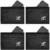 4-PACK Black